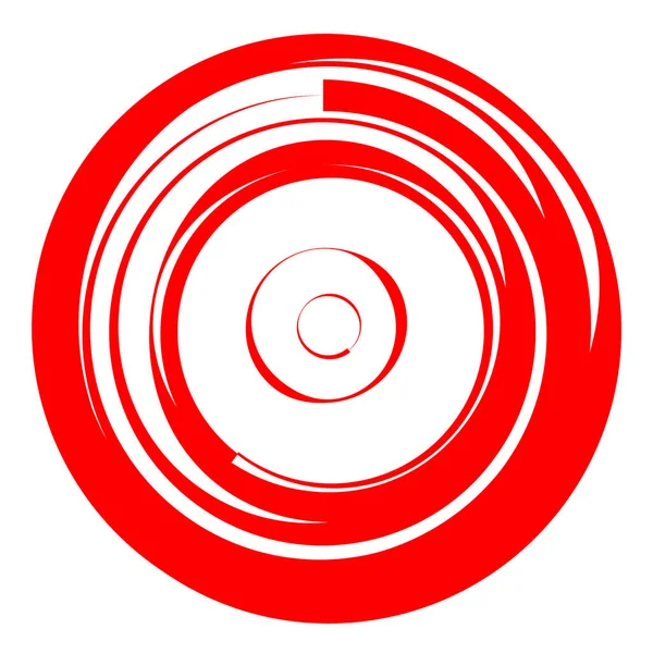 Dairesel, radyal motif. Soyut mandala simgesi