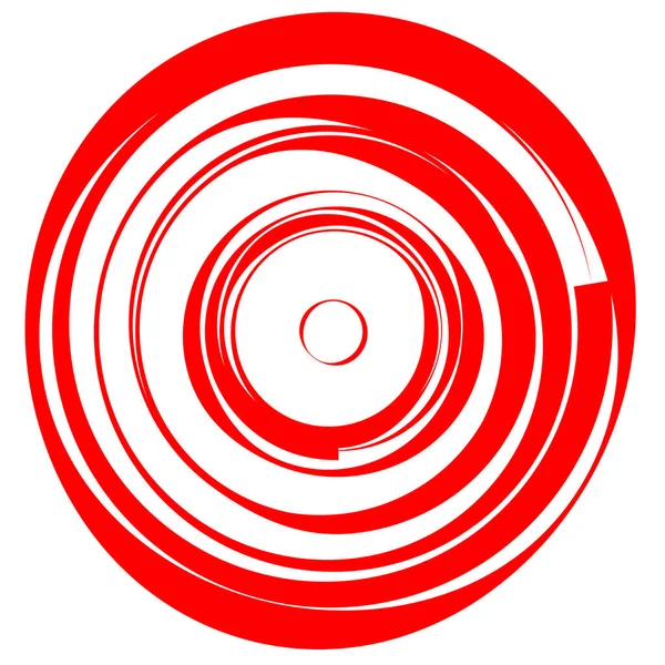 Motivo Circular Radial Icono Abstracto Mandala — Archivo Imágenes Vectoriales