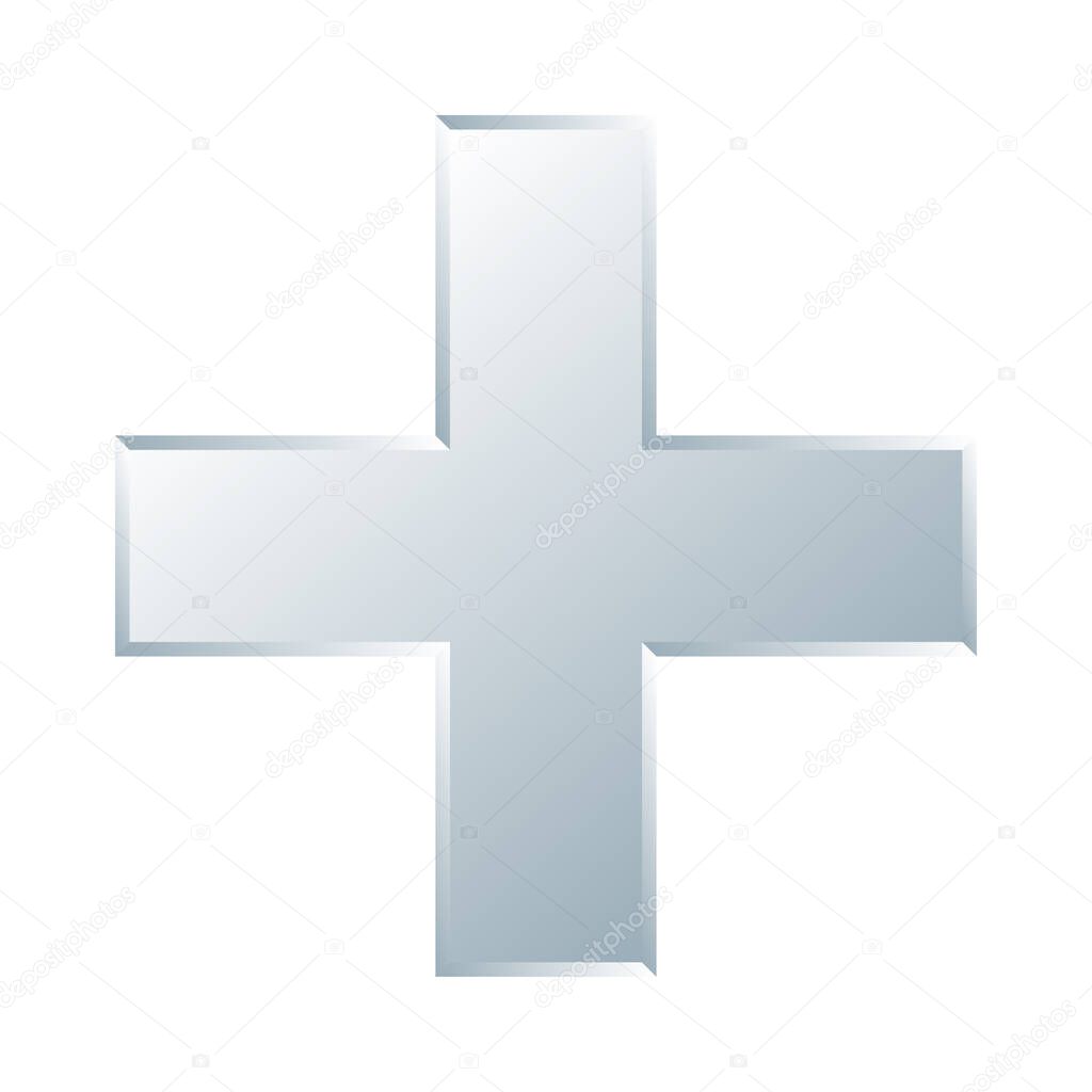 Cross medical, health, healthcare, first-aid concept icon