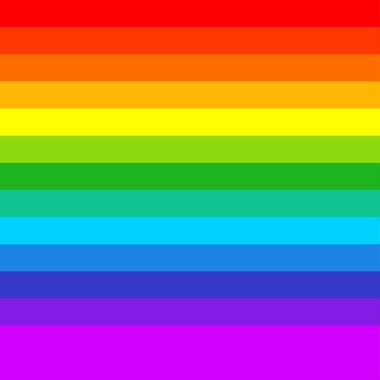 Gökkuşağı grafik ögesi, şekil vektör illüstrasyonu