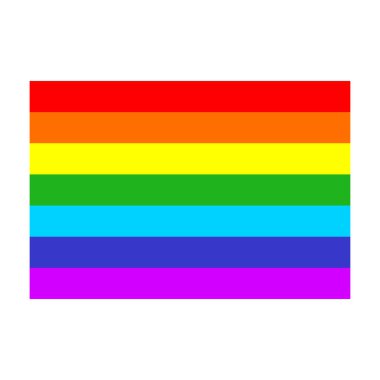 Gökkuşağı grafik ögesi, şekil vektör illüstrasyonu