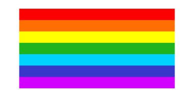 Gökkuşağı grafik elementi, şekil vektör çizimi. Stock vektör illüstrasyonu, klip- art grafikleri