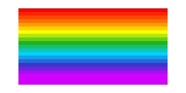 Gökkuşağı grafik elementi, şekil vektör çizimi. Stock vektör illüstrasyonu, klip- art grafikleri