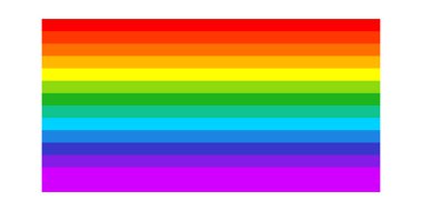 Gökkuşağı grafik elementi, şekil vektör çizimi. Stock vektör illüstrasyonu, klip- art grafikleri