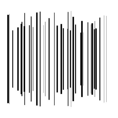 Rastgele çizgiler, çizgiler, çizgiler. Şeritler, farklı yoğunlukta şeritler. Temel soyut geometrik vektör çizimi