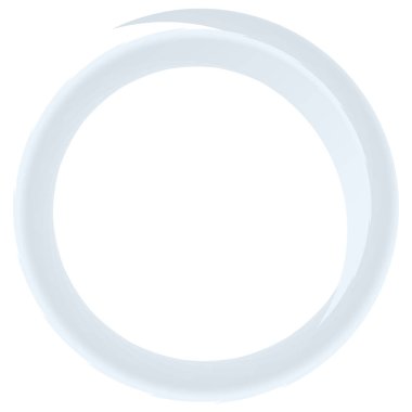 Parçalı spiral, kıvrımlı parlak ve parlak daire, dairesel şekil element vektör çizimi