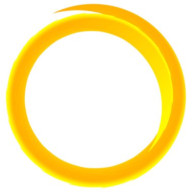 Parçalı spiral, kıvrımlı parlak ve parlak daire, dairesel şekil element vektör çizimi