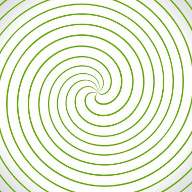 Radyal ışınlar, ışınlar sarmal, girdap, girdap ve girdap şeklinde element