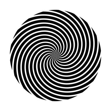 Radyal ışınlar, ışınlar sarmal, girdap, girdap ve girdap şeklinde element