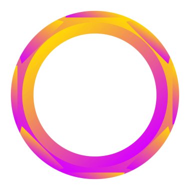 Modern geometrik daire, eşmerkezli daire, halka elementi