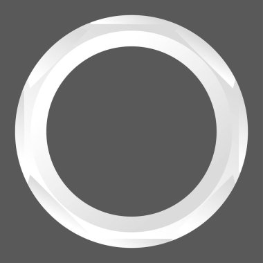 Modern geometrik daire, eşmerkezli daire, halka elementi