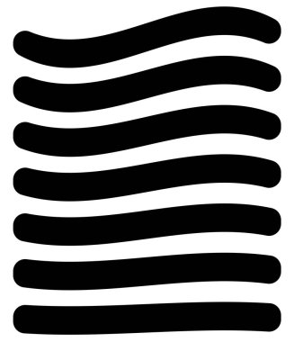 Basit soyut bozulma, deforme olmuş geometrik şekiller