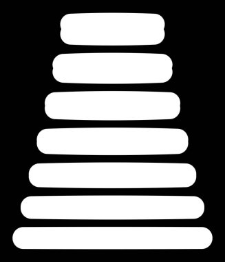 Basit soyut bozulma, deforme olmuş geometrik şekiller