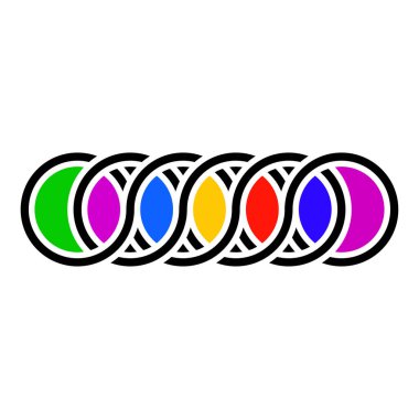 Birbirine kenetlenmiş halkalar, halkalar ögesi