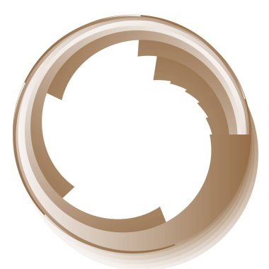 Soyut çember, dairesel tasarım ögesi, simge