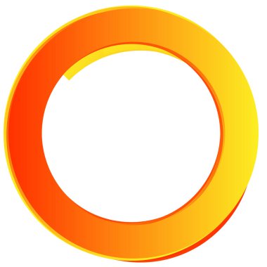 Soyut çember, dairesel tasarım ögesi, simge