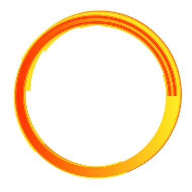 Soyut çember, dairesel tasarım ögesi, simge