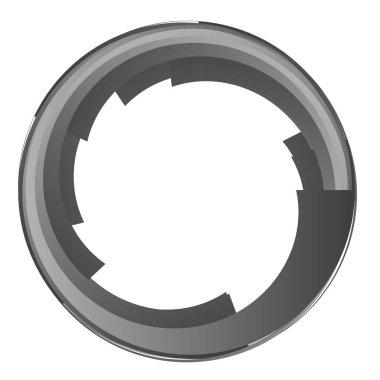 Soyut çember, dairesel tasarım ögesi, simge