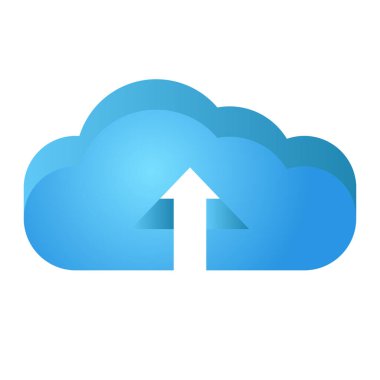 Bulut sembolü yükle, indir, simge