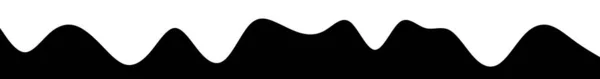 Hilly Bumpy Mountain Shape Background Vector Stock Vector Illustration Clip — Stock Vector