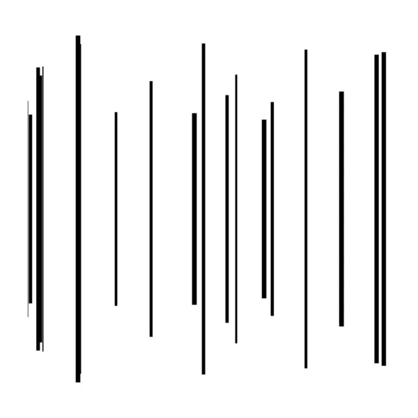 Zufällige Linien Streifen Balken Streifen Streifen Mit Unterschiedlicher Dichte Grundlegende — Stockvektor