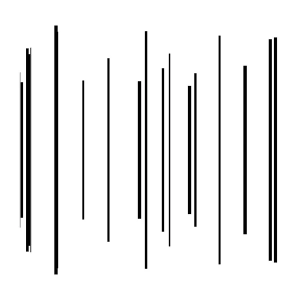 Случайные Линии Полосы Полоски Полосы Полосы Разной Плотности Основная Абстрактная — стоковый вектор