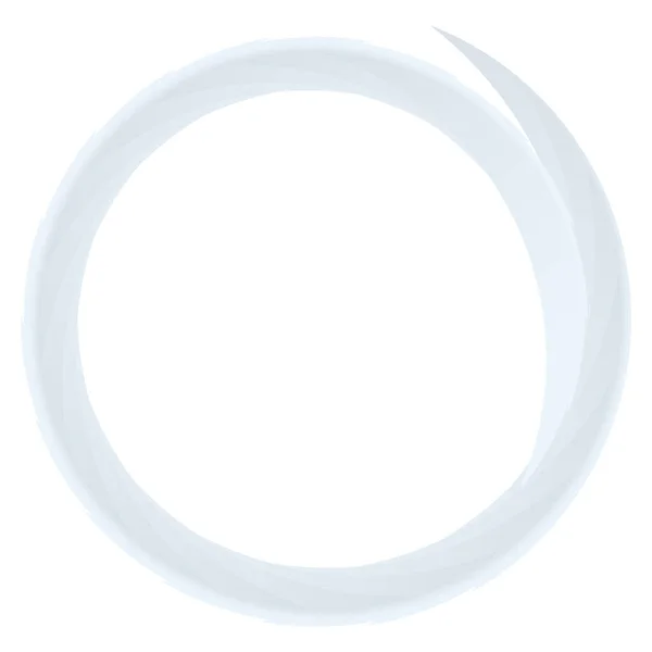 Segmentado Espiral Redemoinho Brilhante Brilhante Círculo Forma Circular Elemento Vetor — Vetor de Stock