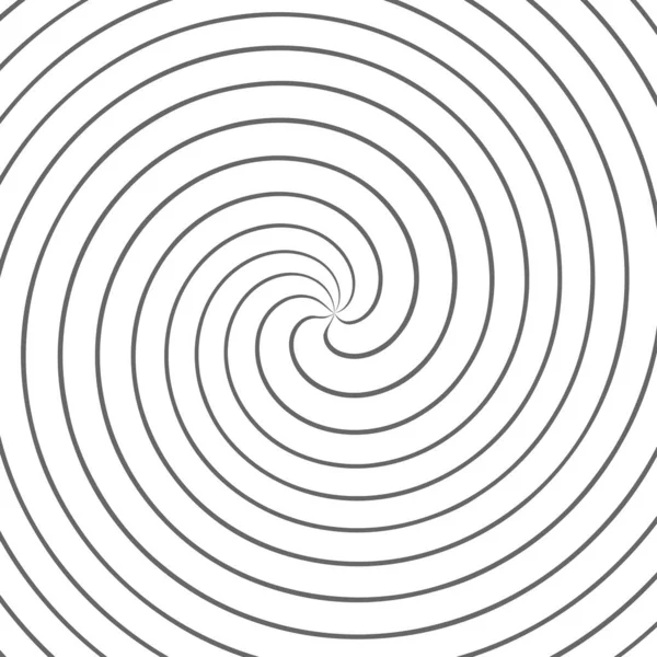 Radial Rays Beams Spiral Swirl Twirl Swirl Shape Element — Vector de stock