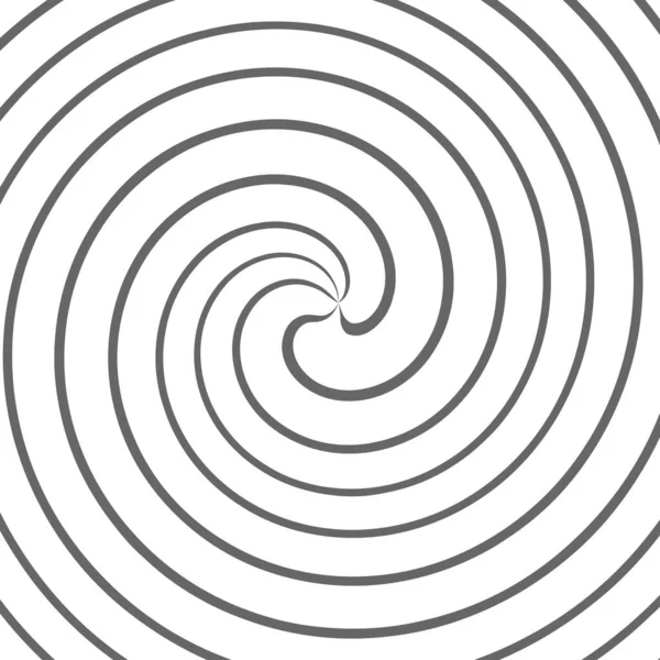 Radiale Raze Grinzi Spirală Vârtej Vârtej Element Formă Vârtej — Vector de stoc