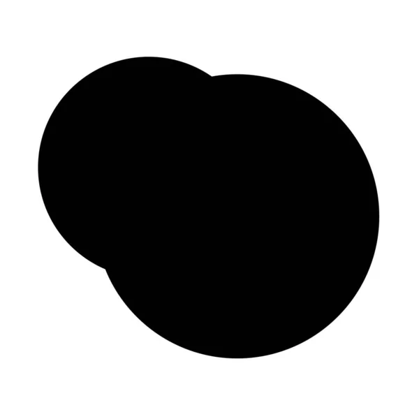 Organic Shape Blob Blotch Speckle Element — Stock vektor