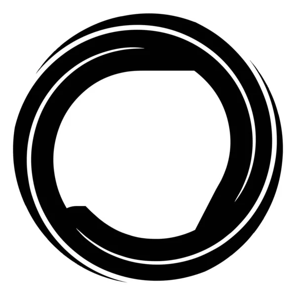 Spirală Vârtej Element Helix Whirlwind Formă Vector Ilustrare — Vector de stoc