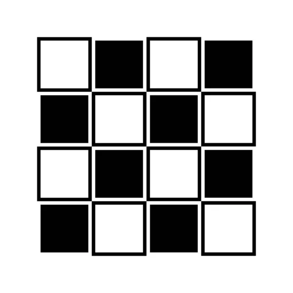 Padrão Xadrez Aleatório Chequered Elemento Textura — Vetor de Stock