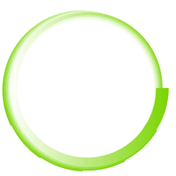 Círculo Abstrato Elemento Design Circular Ícone — Vetor de Stock