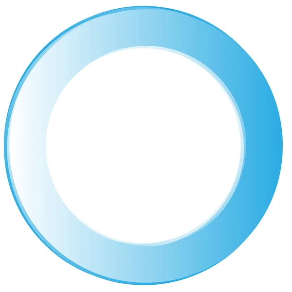 Cercle Abstrait Élément Design Circulaire Icône — Image vectorielle