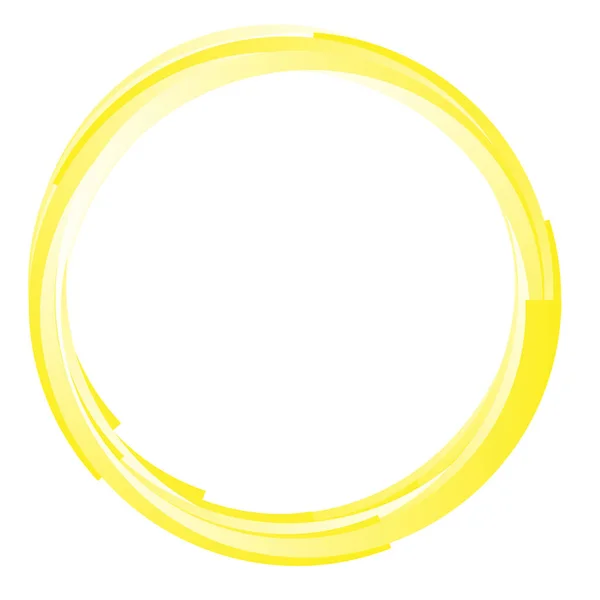 Abstract Circle Circular Design Element Icon — Stock Vector
