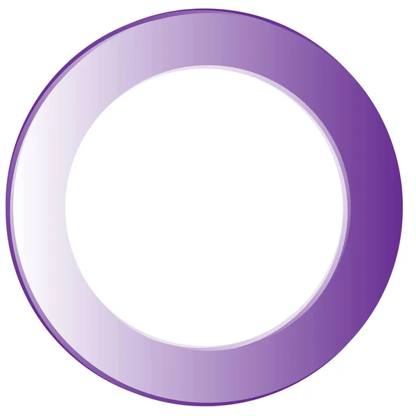 Abstract Circle Circular Design Element Icon — 스톡 벡터