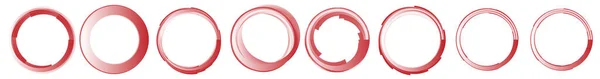 Abstract Circle Circular Design Element Icon Stock Vector Illustration Clip — Image vectorielle