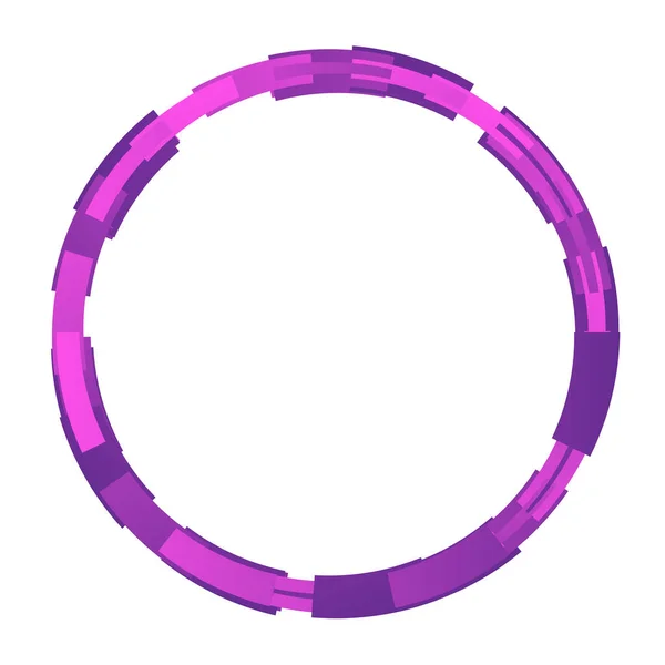 Abstract Circle Circular Design Element Icon — Image vectorielle