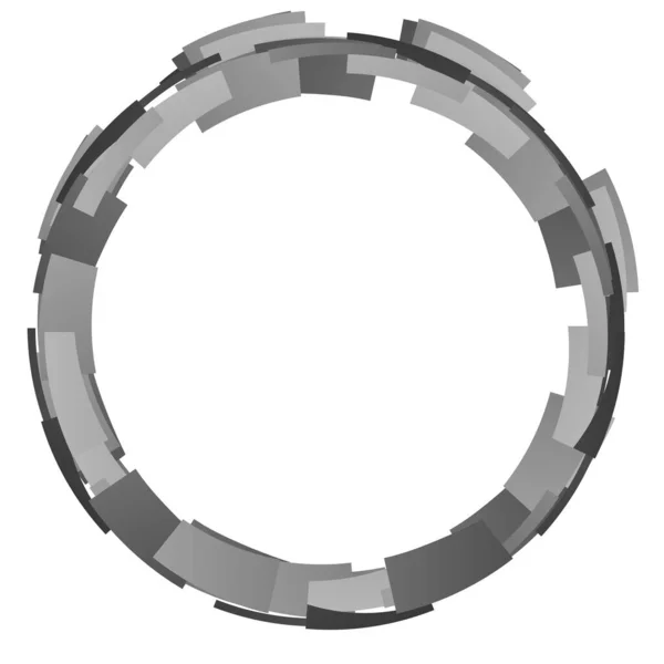 Abstract Circle Circular Design Element Icon — ストックベクタ