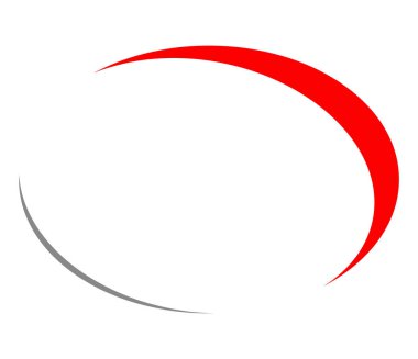 Oval, elips boş çerçeve, sınır. Eliptik pankart, fiyat etiketi