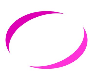 Oval, elips boş çerçeve, sınır. Eliptik pankart, fiyat etiketi