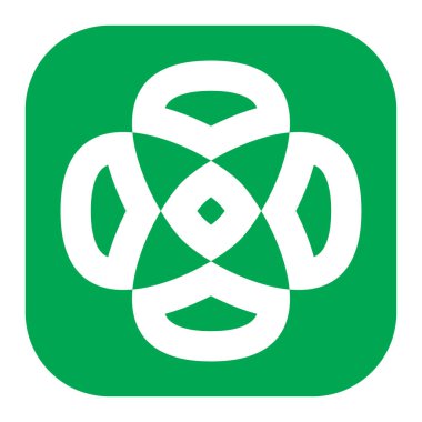 Soyut minimetrik çizgiler motifi, mandala simgesi, sembol kümesi