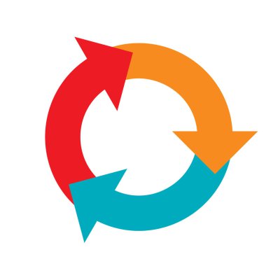 Dairesel ok, işaretleyici şekil ögesi