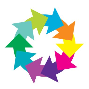 Dairesel ok, işaretleyici şekil ögesi