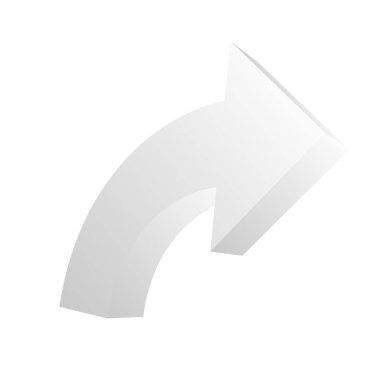 Dairesel ok, işaretleyici şekil ögesi