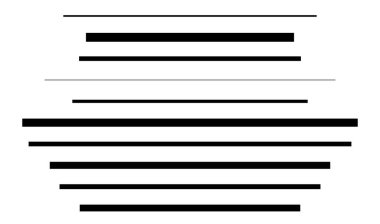 Rastgele boyut, dağınık çizgiler, çizgiler. Yatay dikdörtgen şeritler, çizgiler