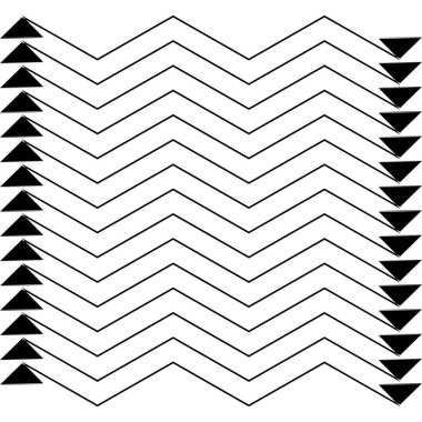 Dalgalı, dalgalı, zig-zag, çapraz çizgiler, çizgili ızgara, ağ ögesi