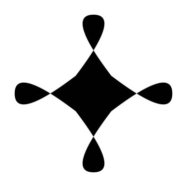 Radikal, yayılan yıldız şekli elementi