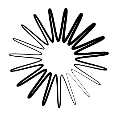 Radikal, yayılan yıldız şekli elementi