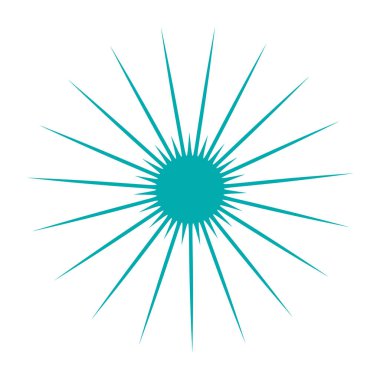 Radikal, yayılan yıldız şekli elementi